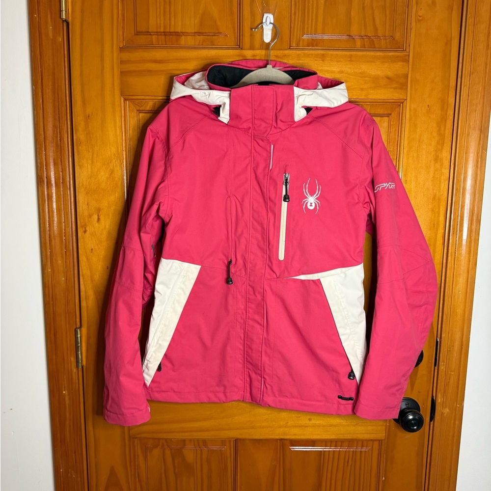 SPYDER Pink Ski Jacket Snowboarding Insulated Waterproof Winter Coat Medium